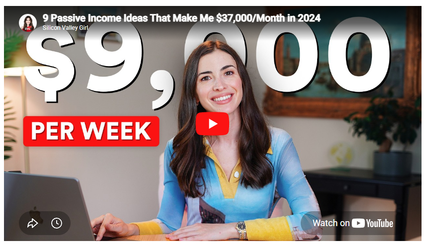 9 Passive Income Ideas That Make Me $37,000/Month in 2024